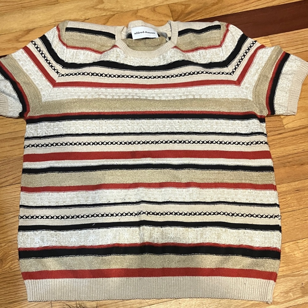 Alfred Dunner Multicolor Knit Top
